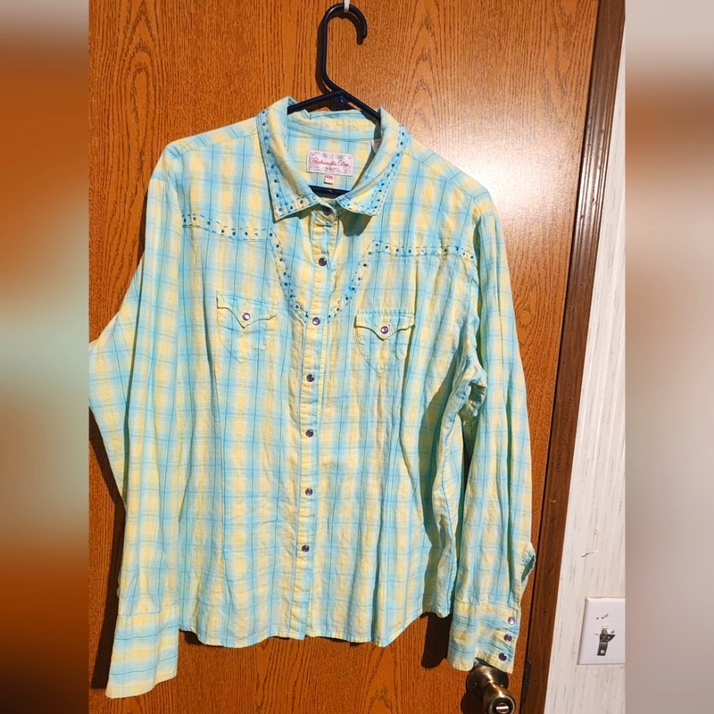 XXL Panhandle Slim long sleeve western shirt